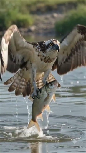 Will This Osprey Take Off 🦅🔥#4k #wildlife #birds #nature #shorts #viral