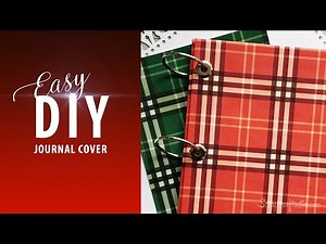 EASY December Daily Journal Cover DIY | Tutorial