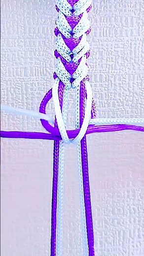 #Handmade Ideas🪢Macrame - patterns for bracelets:Bracelet tutorial #craftideas #jewelry #macrame 💫💫