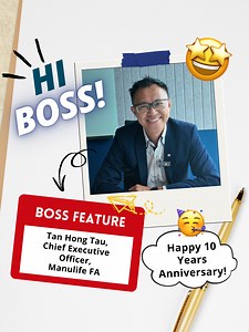 A small oopsie at the start 🤭 We’re celebrating over 10 years of partnership between iFAST and Manulife Financial Advisers! Manulife FA has experienced rapid growth in the evolving landscape of financial advisory. Hear from their Chief Executive Officer, Tan Hong Tau, as he shares the journey of Manulife FA and how he leads this dynamic company. Watch his full interview with Vincent Tong, CEO of iFAST Financial, in the second episode of the iFAST 25th Anniversary special CEO Conversation series