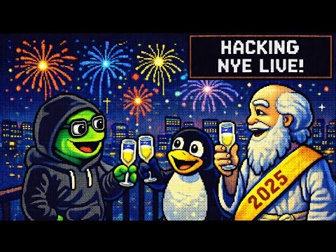 HACKING NYE LIVE! • TryHackMe • Portswigger • API, DNS and Web Hacking