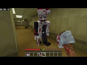 New Year's Art the Clown Addon Horror got chased at Backrooms in Minecraft PE/BETA
