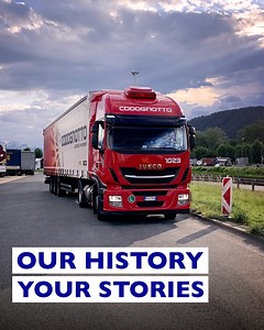 65 reactions | His name is Paolo and he has been driving trucks since 2006. He is the first driver of our road trip. From the CNH Industrial Village in Turin to Sankt Valentin in Austria, the first stage has been completed but our journey is just beginning. #OurHistoryYourStories | IVECO | Facebook