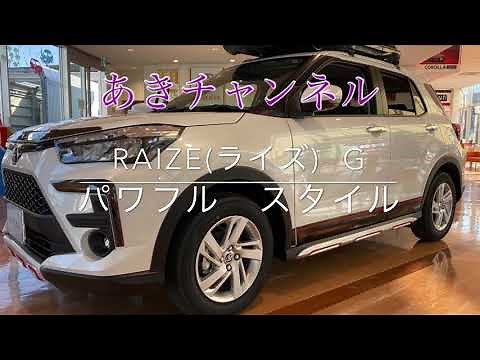 『RAIZE』ライズ G パワフル スタイル