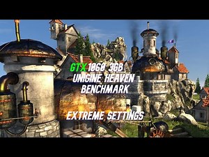GTX 1060 3GB + Athlon 200ge - Unigine Heaven Benchmark -1080p Extreme Settings
