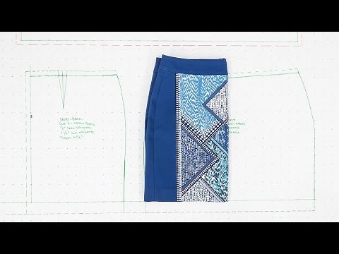 How to Create Patterns From Existing Clothes - Simple Woven Skirts