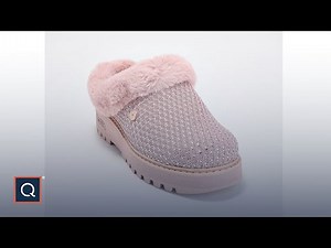 Martha Stewart x Skechers Bobs Arch Fit Keepsakes Cozy Slippers | QVC