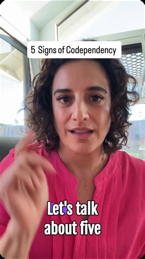 Andrea Hayek Cornell, LMFT on Instagram: "Signs of Codependency Part 1 5 signs of being codependent Let’s talk about five things people think are normal… but in therapy, we often see as signs of codependency. • Scanning everyone’s moods when you walk in • Feeling guilty every time you say no • Over-explaining simple boundaries • Feeling anxious when someone’s upset with you • Confusing over-giving with love These are patterns — not weaknesses. And they can be unlearned. #CodependencyAwareness #T