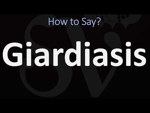 How to Pronounce Giardiasis? (CORRECTLY)