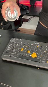 Woman shows keyboard cleaning hack | The Scene Machine