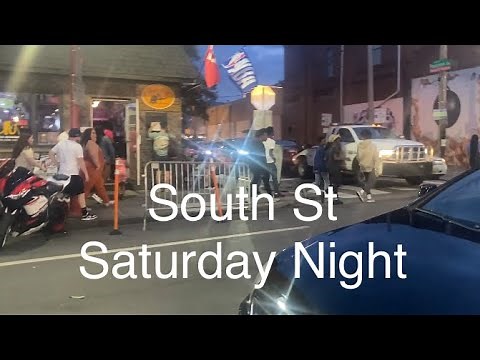 Walking Tour Of South St On Saturday Night (Philadelphia Nightlife )(Bars/Clubs)(PPA Hotspot)
