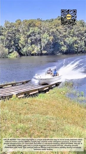 How Boats Travel Over Land Between Lakes #9work