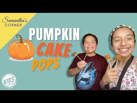 How to Make a Pumpkin Cake Pops | Fall Cake Recipe