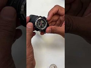 How to setup time on Casio aw590 G-Shock watch manual 4778