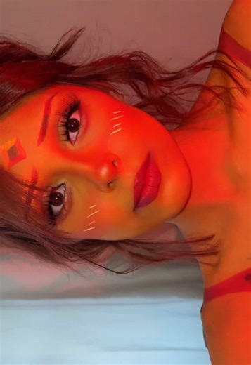 Flame Princess Costume and Makeup Tutorial