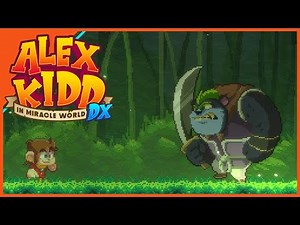 Alex Kidd in Miracle World DX (Remake) - ALL BOSSES + Ending