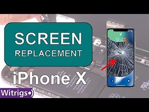 iPhone X Screen Replacement - Tutorial