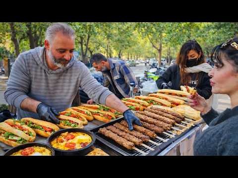 🇮🇷IRAN Street Food Tour in Tehran♥️😋