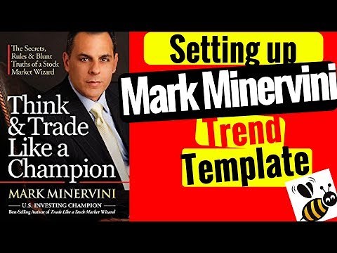 How to setup Mark Minervini Trend Template