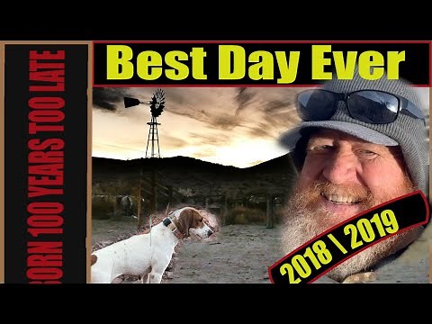 Mountain Lion Hunting In The Desert 1/8/19: Trailing a lion with dogs dry ground all day on a mule