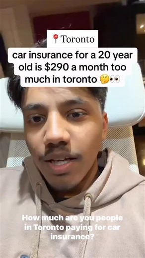 58K views · 304 comments | How much are you paying for car insurance  : @maazhussainnn/livelihoodvgood on tt . . . #toronto #ontario | Toronto Only | Facebook