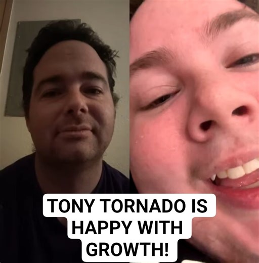 Tony Tornado is happy with growth! #podcastclips #podcasting #comedy #tonytornado #podcastlife