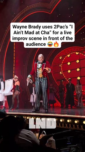 Wayne Brady uses 2Pac’s “I Ain’t Mad at Cha” for a live improv scene in front of the audience 😂🔥 | Live N' Direct Hip Hop
