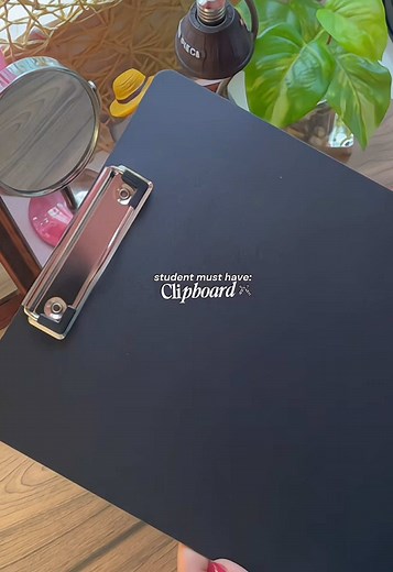 Long Foldable Clipboard with Cover for Students — Clipboard File Folder Organizer