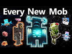 EVERY New Minecraft Mobs Explained (1.17 - 26.3) | Warden, Ghast, Creaking and many more!