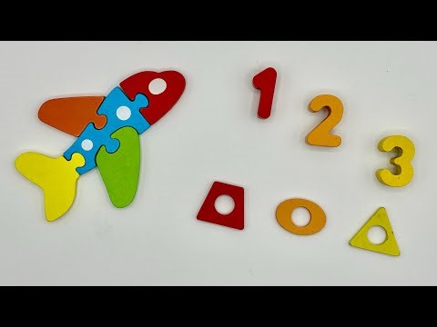Smart Play for Kids! Colors, Shapes & Counting With Puzzles