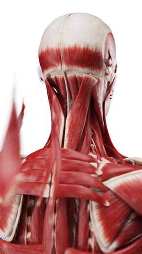 Neck muscles are essential for movement, posture, and protection. This 3D animation presents an exploded view, showing how superficial and deep layers overlap and connect. They enable head rotation, swallowing, breathing, and maintain stability — all while protecting nerves and vessels passing through the neck. An intricate design revealed in motion. Based on SciePro’s 3D anatomy models. Available for B2B licensing — link in bio. #science #medical #meded #3d #3dmodel #zbrush #sciart #medart #med