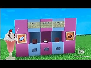 Minecraft Tutorial #73: How To Make A WORKING Milkshake Machine (Working Item)