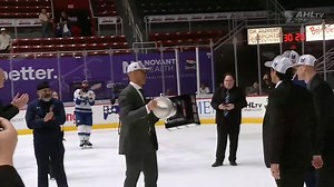 Manny Malhotra raises the Calder Cup! What a season for the first year head coach and his staff! | CanucksArmy