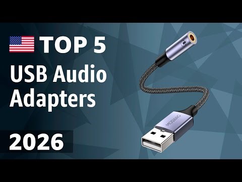 TOP—5. Best USB Audio Adapters 2026