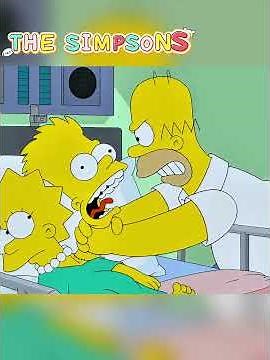 Bart and Lisa Fight Over Control of One Body.#animerecap #thesimpsons #Shorts #fyp #cartoon