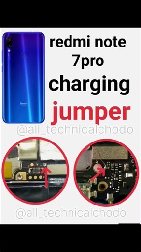 Resmi note 7 pro charging not working jumper, mi note 7 pro charging problem #shortvideo #repair