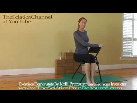 Sciatica Exercise: Seated Torso Twist