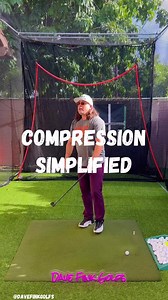 25K views · 311 reactions | Compression Simplified 勞 #golf #golftok #golftips #golftiktok | Davefinkgolfs | Facebook