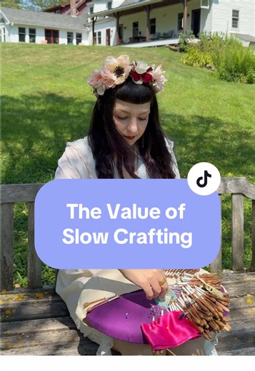 Embracing Slow Crafting in Lace Making