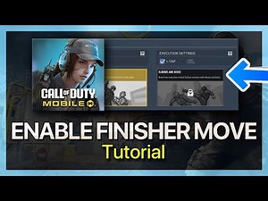 How To Enable Finisher Move in COD Mobile - Execution Move