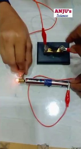 Open Electric Circuit || Closed Electric Circuit || Use of Key | Science #shorts