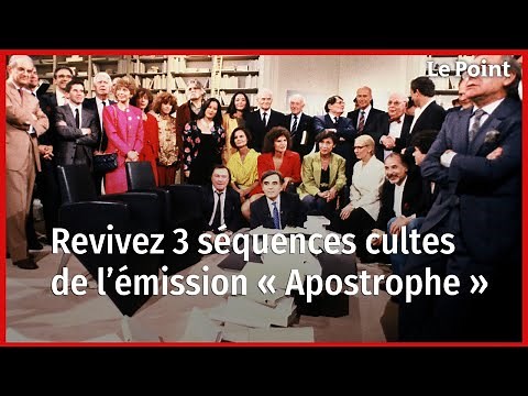 L’émission « Apostrophes » en 3 séquences cultes