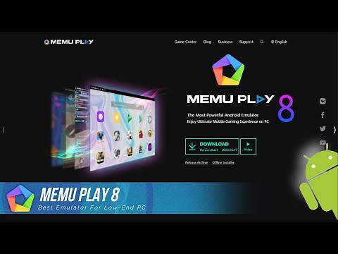 MEmu Play 8 - New Android Emulator For Low End PC, Without Graphics Card.