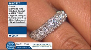 70 reactions · 13 comments | Dazzling Diamond Ring. www.GemShopping.com MATTIA CIELO 0.70 ct F SI2 Diamond & 5.75 ctw Diamond 18K White Gold Ring GIA Lab Report Size 7 | Gem Shopping | Facebook