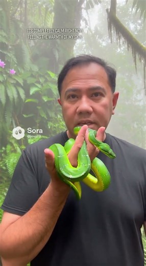 The Emerald Tree Boa