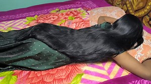 1.3M views · 17K reactions | Gorgeous Black And Silky Long Hair Play | Beautiful Girl Hair Play For Thick & Shine Long Hair | | Gorgeous Long Hair | Facebook