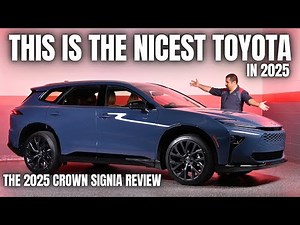 This is The Nicest Toyota in 2025! The Crown Signia Review