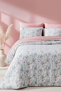 Cherie Double Duvet Cover Set Cotton - Etsy Canada