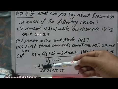 LECTURE #46. Ch#4 Ex#4 |Q#4.34 Part 1 Stat I AIOU IB.COM I BS