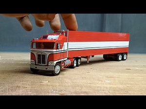 How to make a Kenworth K100 truck from PVC | part3